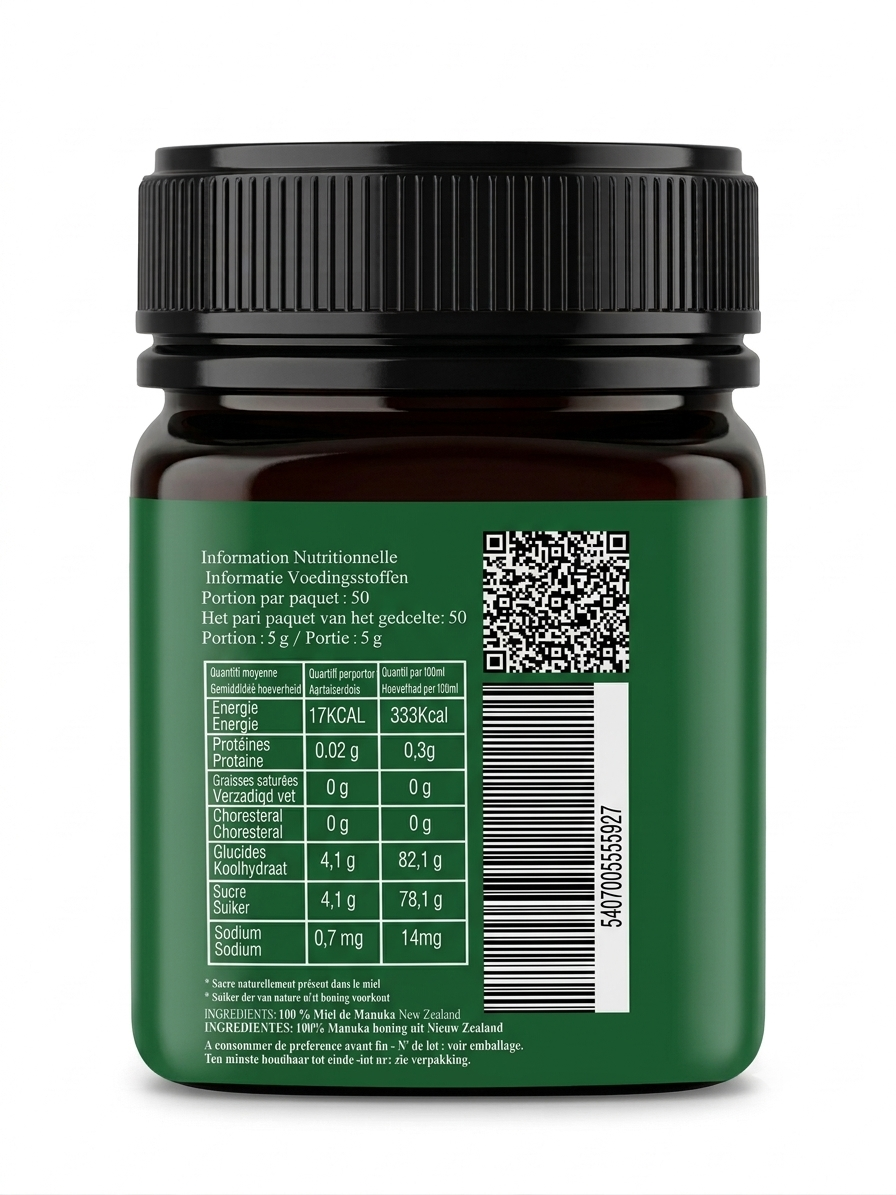 Miel de Manuka MGO 800+ – 250 g