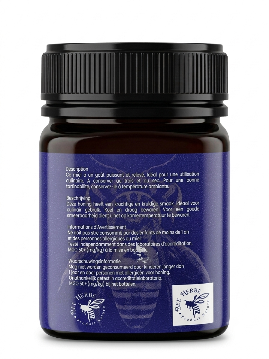 Miel de Manuka MGO 50+ – 1 kg