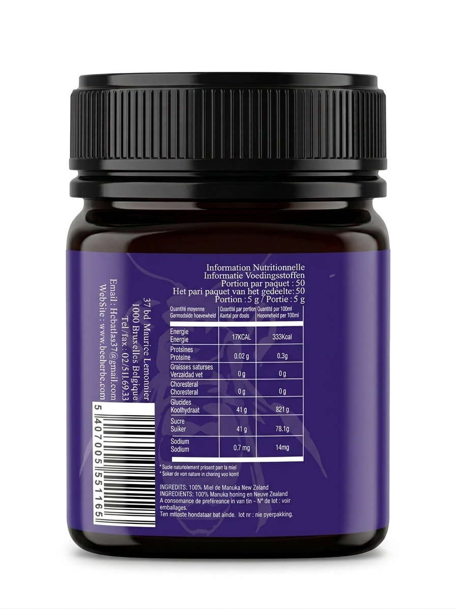Miel de Manuka MGO 50+ – 250 g