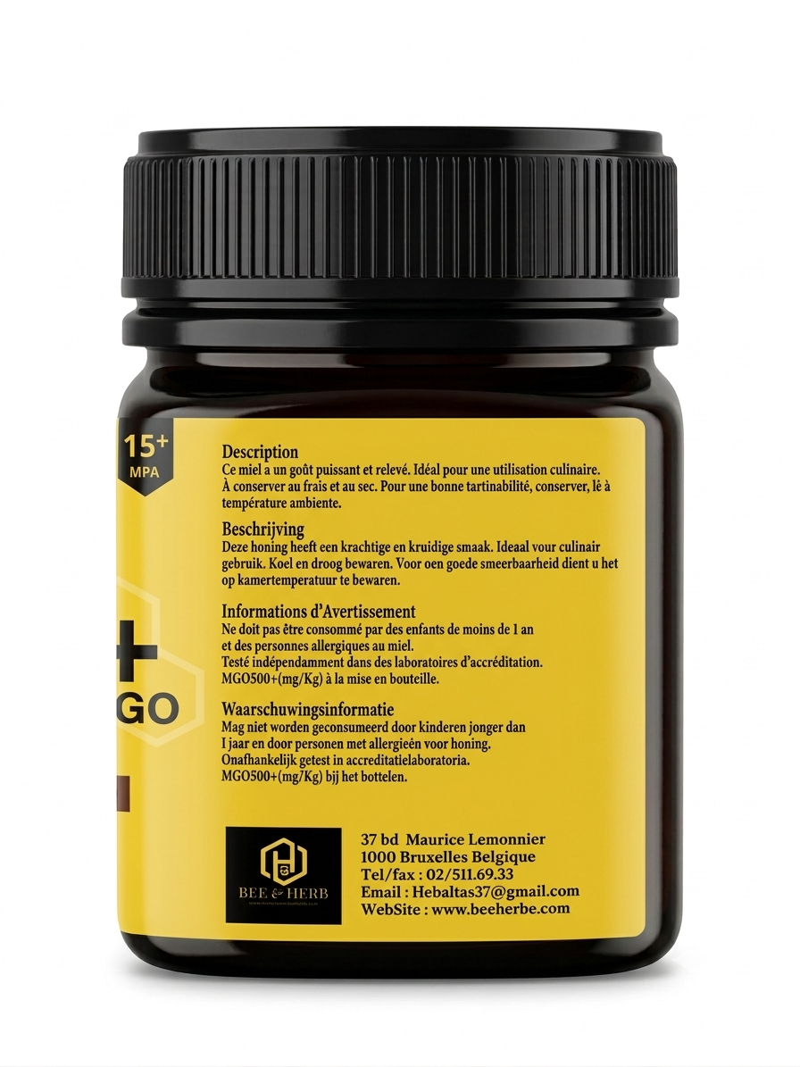 Miel de Manuka MGO 500+ – 250 g
